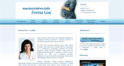 Desktop Screenshot of macierzynstwo.info